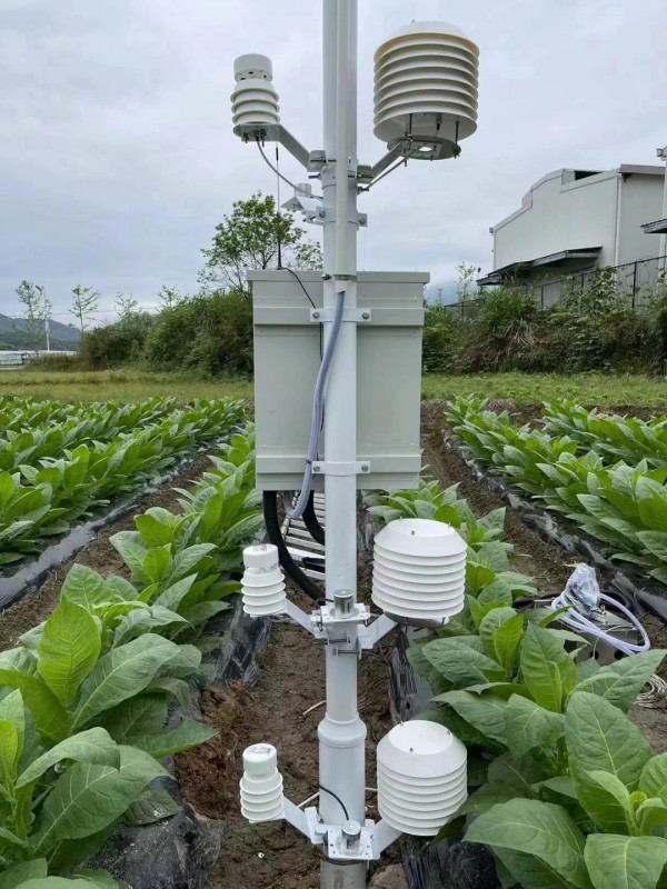 云南烟草种植基地墒情气象监测系统安装落成！